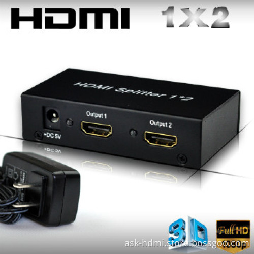 1x2 HDMI video Splitter 1.3v